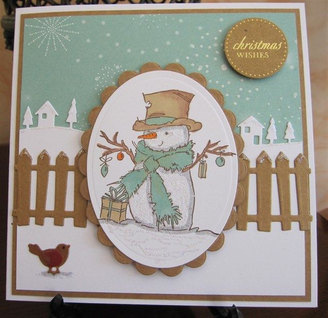 Christmas Cards Arts And Crafts Ideas Part - 34: LOTV U0027Mr Snowmanu0027 By Michele G - Cards And Paper Crafts At Splitcoaststampers