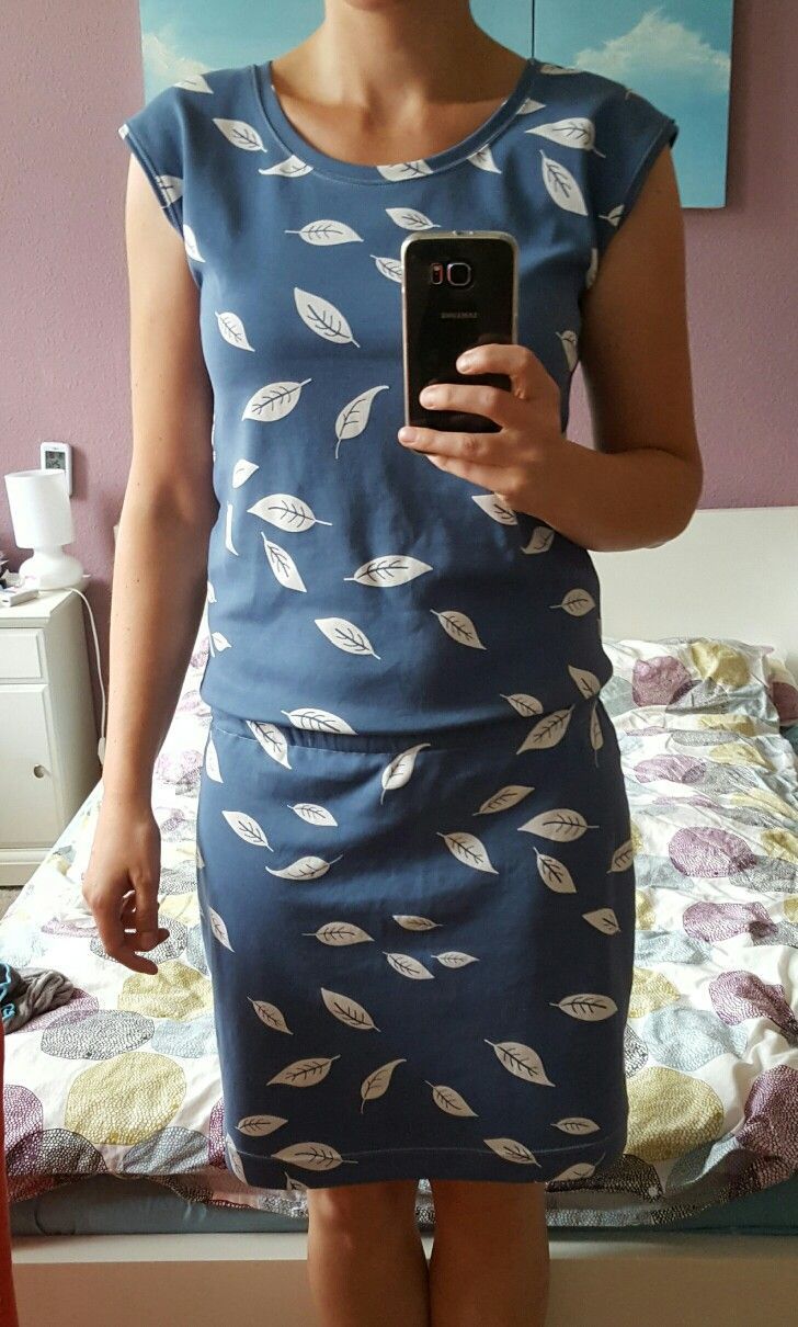 Basic Strandkleid ki-ba-doo Gr. 38, längere Rockvariante, veränderter Ausschnitt