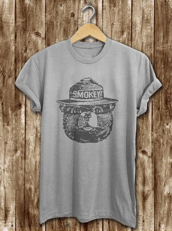 6 National Parks Smokey The Bear T-Shirt 2022 6 National Parks Smokey The Bear T-Shirt 2022