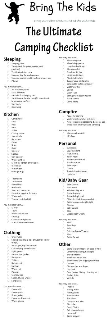 2066 best Camping Checklist images on Pinterest Camp gear - sample camping checklist 2066 best Camping Checklist images on Pinterest Camp gear - sample camping checklist