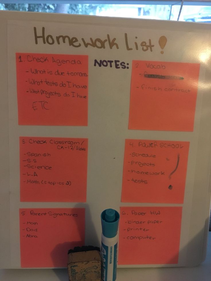 Custom homework folders