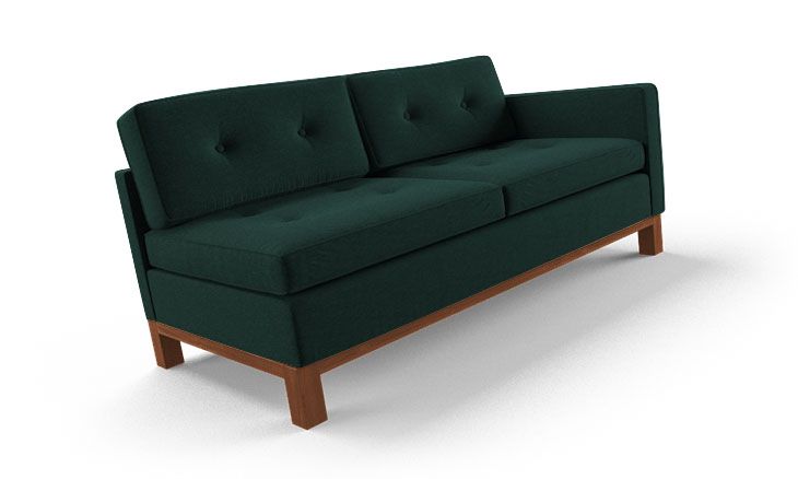 Deluna Single Arm Sofa By Joybird Sofas Pinterest