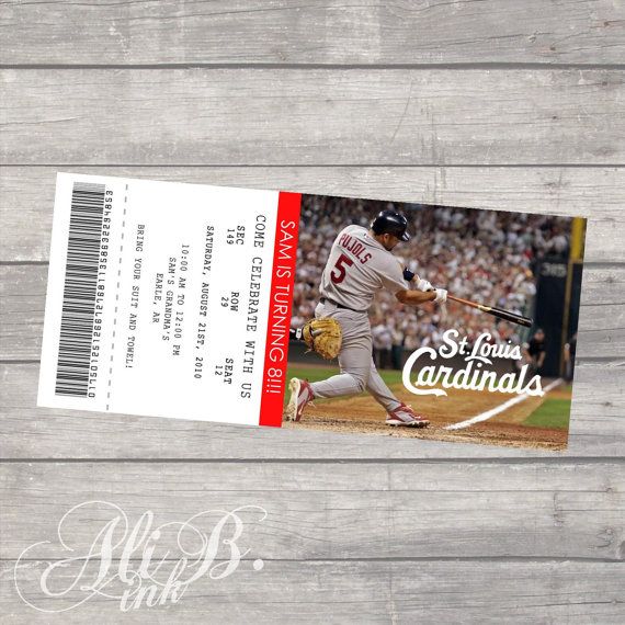 8 best Cole is turning 8! images on Pinterest Baseball mom - printable event tickets 8 best Cole is turning 8! images on Pinterest Baseball mom - printable event tickets