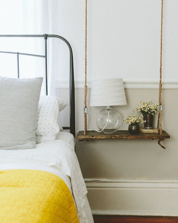 250 Best Bedroom Images On Pinterest Bedroom, Bedroom Decor And A swing bedside table--ingenious! - 250 Best Bedroom Images On Pinterest Bedroom, Bedroom Decor And