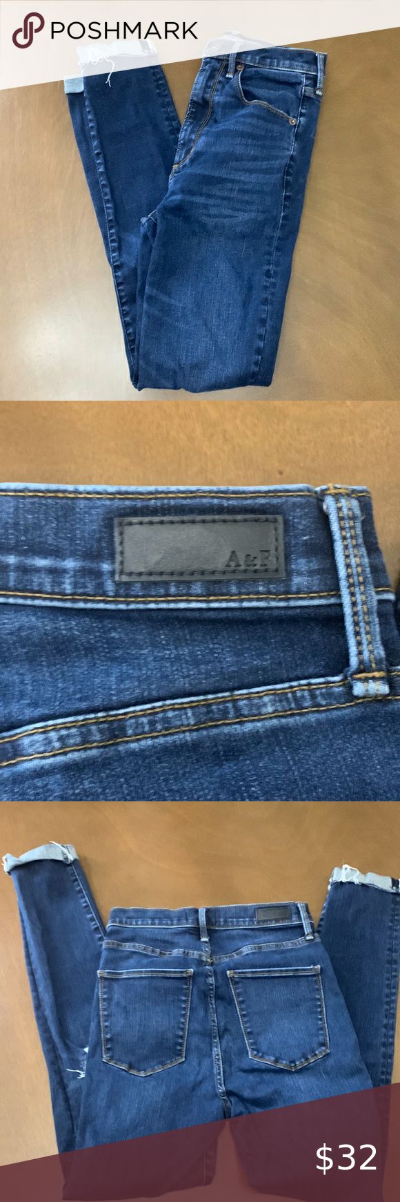 A&F jeans Size 26/2R | Clothes design, Jeans size, Fashion