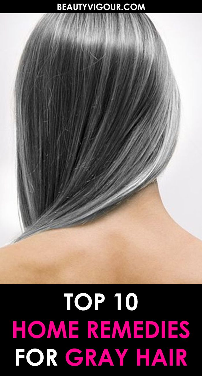 Top 10 Home Remedies To Stop Gray Hair in 2020 Stop grey hair, Damp