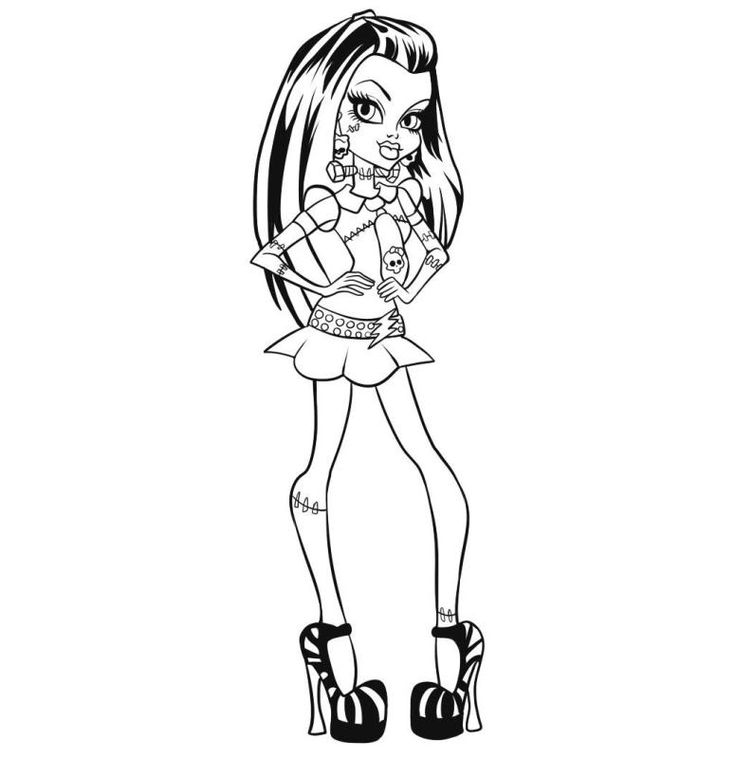 13 best monster high images on pinterest | monster high dolls ... - Monster High Dolls Coloring Pages 13 best monster high images on pinterest | monster high dolls ... - Monster High Dolls Coloring Pages