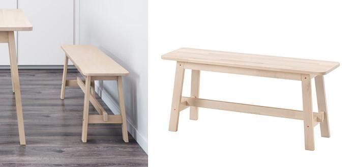 bancos de madera en el ikea bancos de madera en el ikea