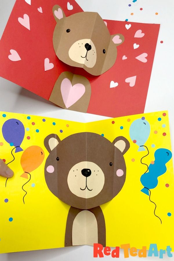 Easy Pop Up Card How To Projects For Kids Red Ted Art Valentine s easy-pop-up-card-how-to-projects-for-kids-red-ted-art-valentine-s