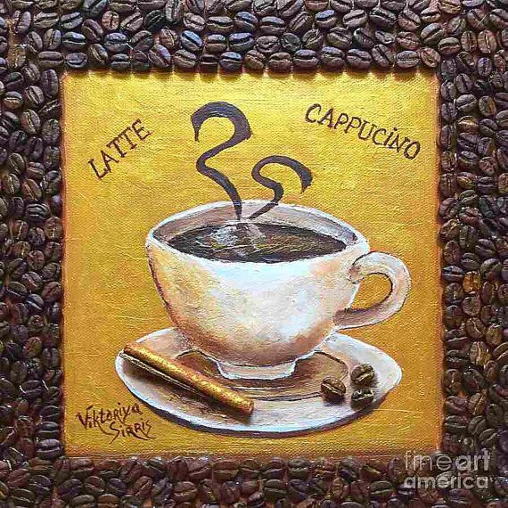 Coffee Art Painting Coffee Art Painting