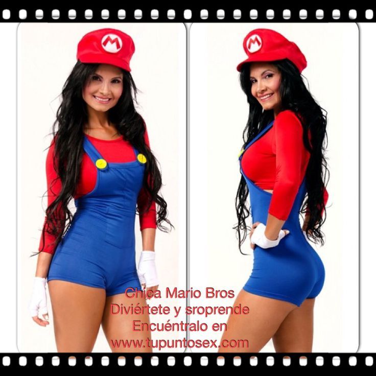 disfraz de mario bros chica