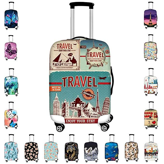Travel Luggage Cover Mickey Mouse Suitcase Protector Washable Baggage Covers 18-32 Inch