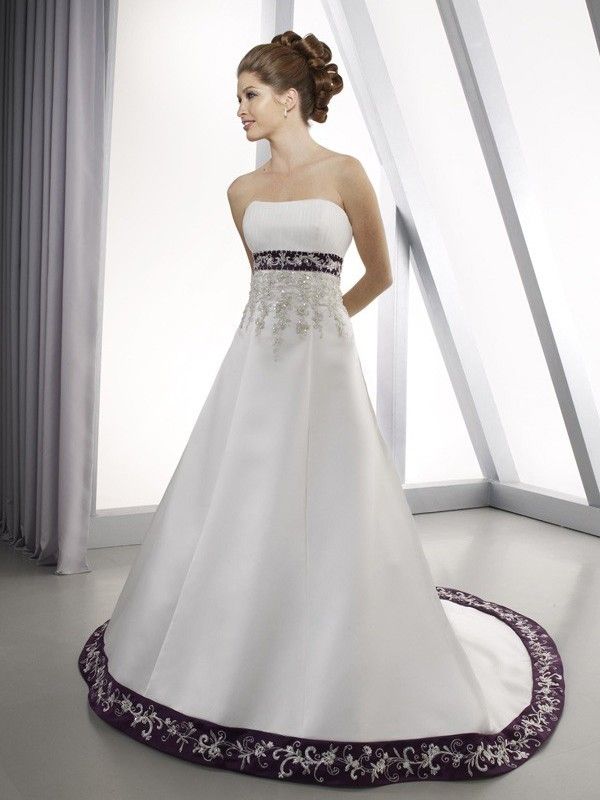 Plus Size Wedding Gowns With Purple Accents Hourgl Plus Size Wedding Gowns With Purple Accents Hourgl Rectangle Beading Embroidery Pleated White Dream In 2018 Pinterest