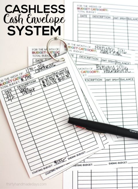 bill organizer budget planner book monthly budget notebook and