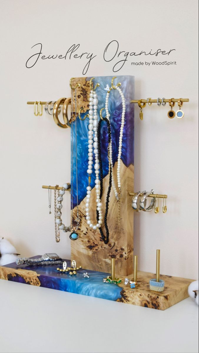 Resin jewellery holder discount