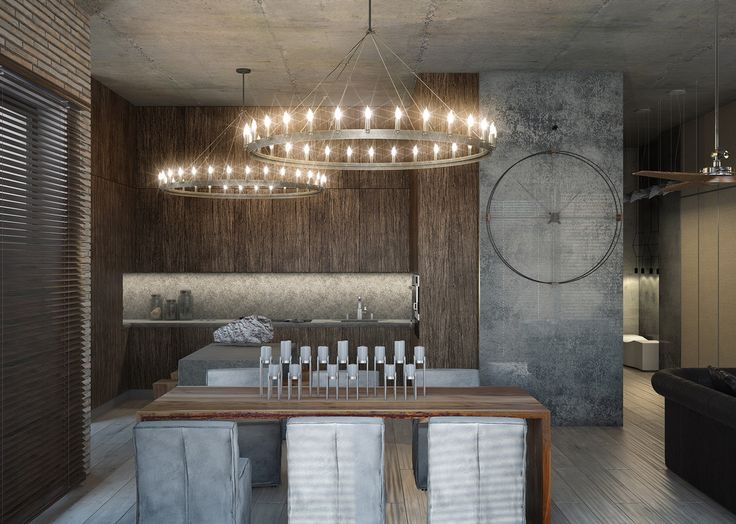 3 Concrete Lofts With Wide Open Floor Plans Dining Room Designs - hi tech loft wohnung loft dethier architecture 3 Concrete Lofts With Wide Open Floor Plans Dining Room Designs - hi tech loft wohnung loft dethier architecture