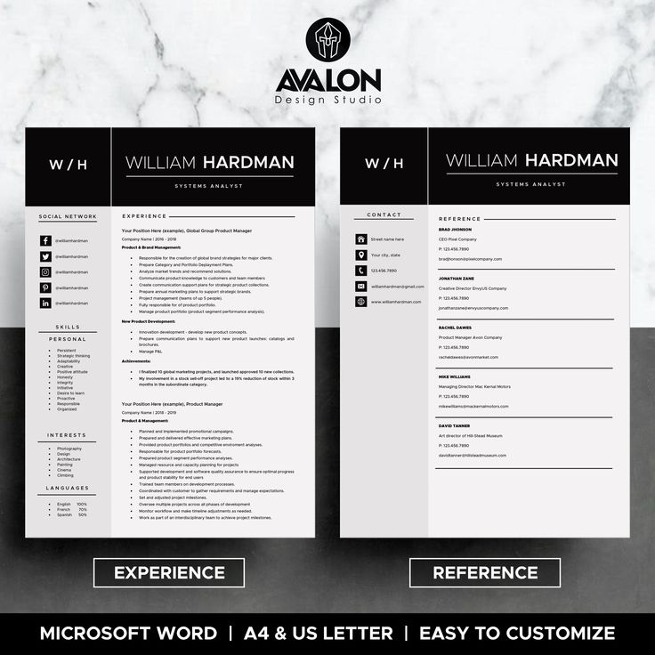Modern Resume Templates for Microsoft - D39b0cbf1b6bac070bc203e7fca18101