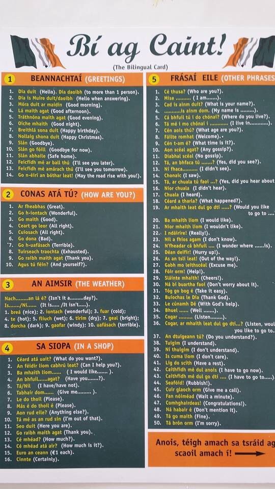 Useful irish phrases for essays