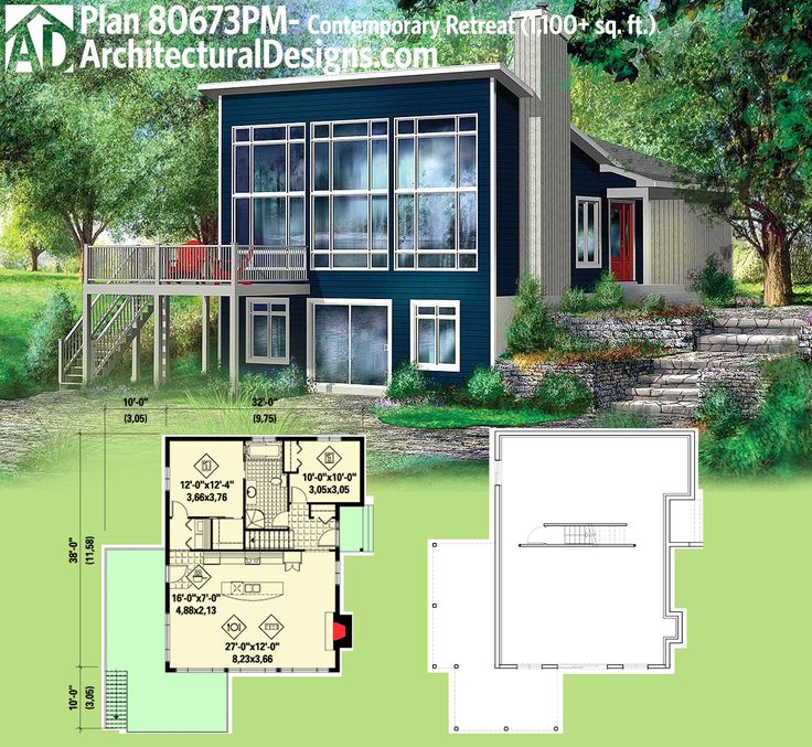 Plan 44088td Walls Of Gl Architectural Design House Plans Plan 44088td Walls Of Gl Architectural Design House Plans Modern Planodern