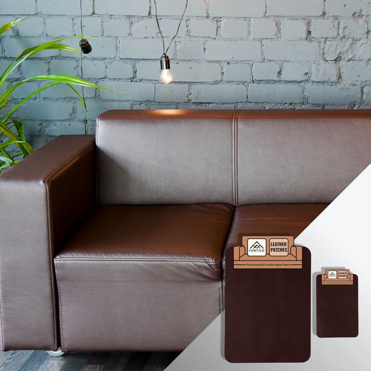 Pin On Home Pin On Home, Dark Brown Leather Patch For Sofa