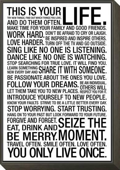 This Is Your Life Motivational Poster ART Pinterest Mesmerizing This Is Your Life Quote Poster This Is Your Life Motivational Poster ART Pinterest Mesmerizing This Is Your Life Quote Poster