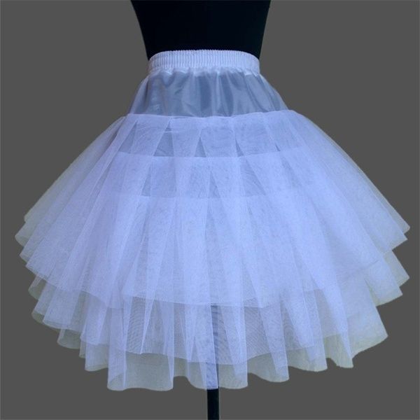 Crinoline Petticoat Slip Underskirt White For 18/" American Girl Doll Clothes