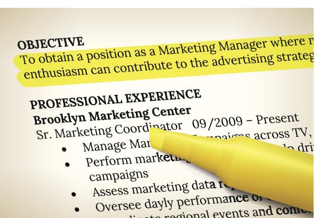 Sample Objective Statements for Your Resume: A resume objective should match the job for which you are applying.