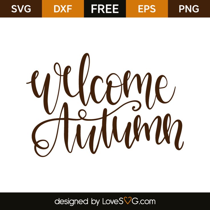Download Welcome Autumn - Lovesvg.com | Cricut svg files free ...