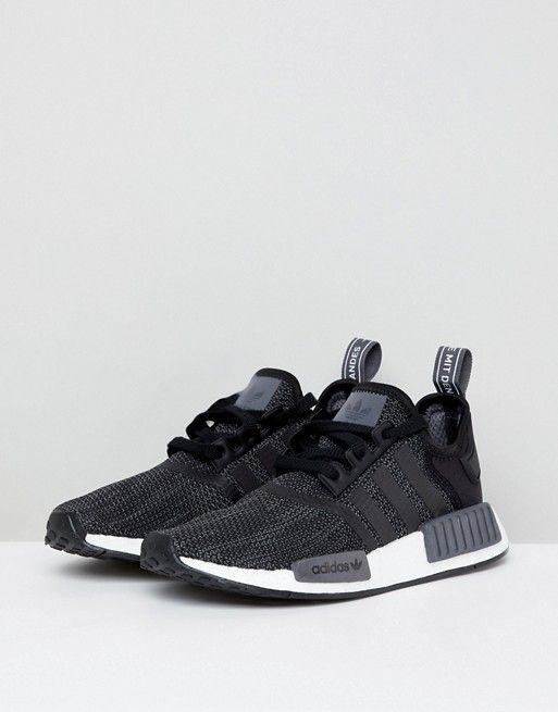 adidas Originals NMD R1 Sneakers In Black | shoes & bags adidas Originals NMD R1 Sneakers In Black | shoes & bags