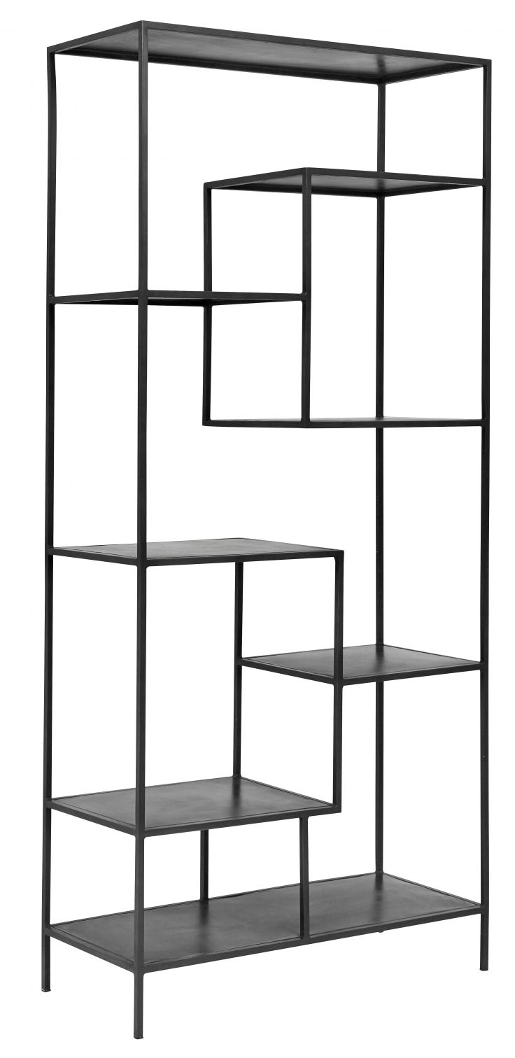 Das Nordal Metallregal ist ein minimalistisches Möbelstück Ein Möbelstück – viele Möglichkeiten bietet dieses Regal mit