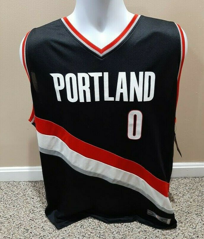 New jersey Mens Basketball Lillard Jersey