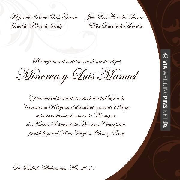 13 best texto invitaciones de boda images on pinterest texts texto invitacion boda