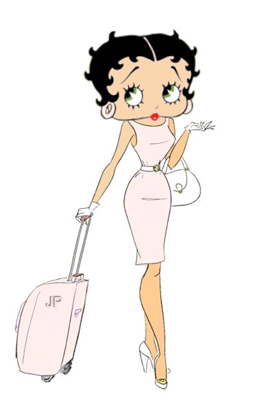 betty boop black travel betty boop black travel