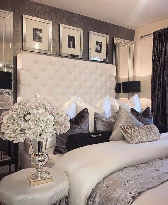Small Master Bedroom Design With Elegant Style Small Room Bedroom Bedroom Decor Bedroom Design
