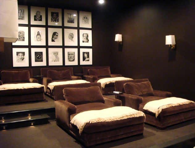 Luxurious Bespoke Chaise Longue Chairs And Sofa In Cinema Room Sofa And Chair Company Cinema Room Sleepover Room