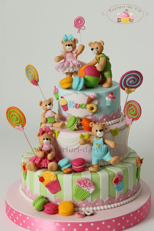 3D Birthday Cakes For Kids