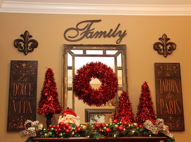 Christmas Decorating Ideas For Dining Room Buffet