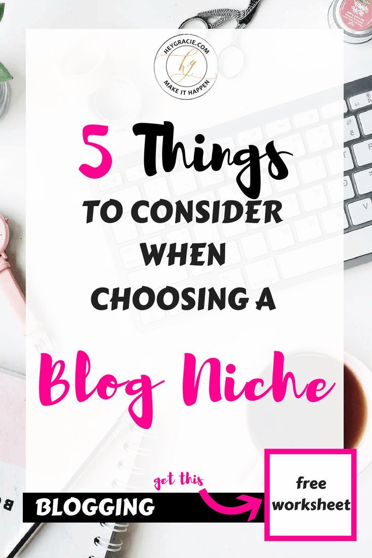 How To Choose The Perfect Blog Niche Beginners Guide Blog How