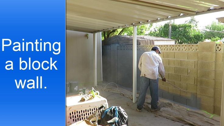 Exterior Block Wall Painting Painting Of A Cinder Block Wall That Goes D411c53f49c73fc08bd650f3b9a3d99e