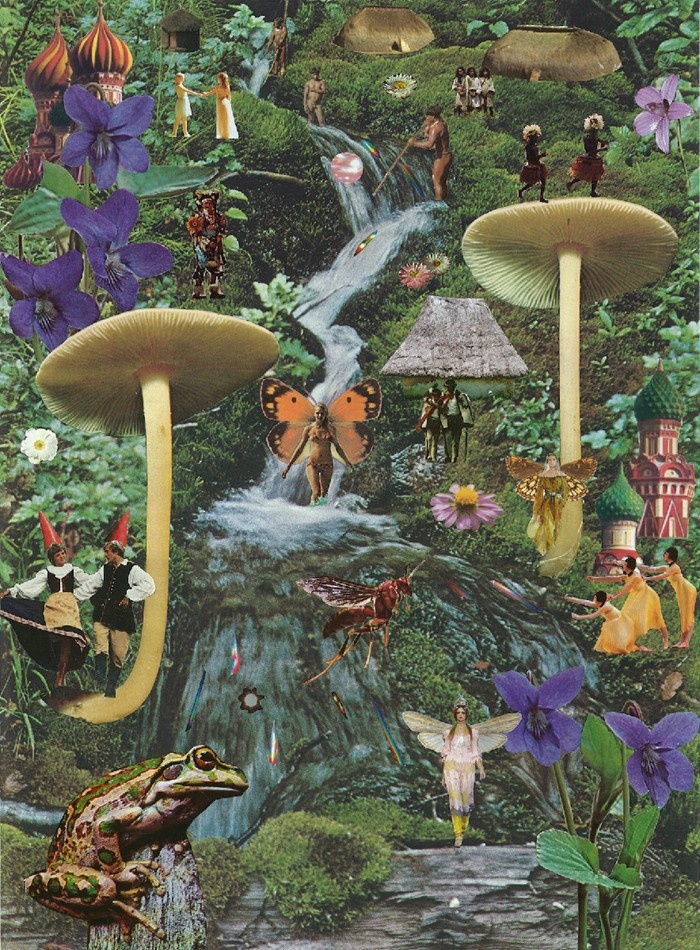 Top Three: The Other Art Fair | Collage art projects, Collage landscape
