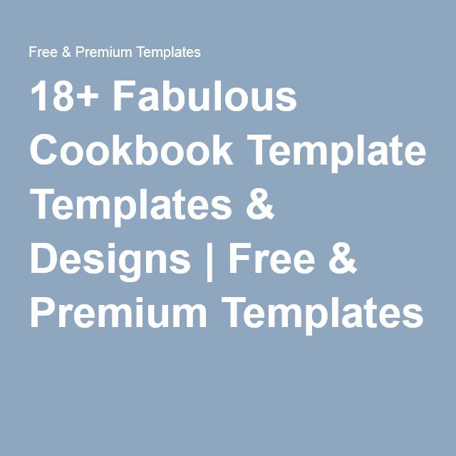 cookbook template 31 free psd eps indesign word pdf format