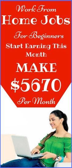 Work from home jobs for beginners to make money online in 2018. Top 3-ways to earn passive income online from home. Start making $5670+ per month with genuine methods. Click to see how >>>