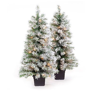 3 5 39 pre lit artificial urn christmas trees white big lots artificial christmas trees