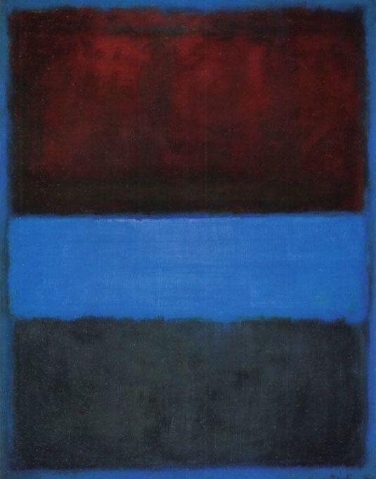 No 61 Rust And Blue By Mark Rothko Expresionismo Abstracto Geometria No 61 Rust And Blue By Mark Rothko Expresionismo Abstracto Geometria