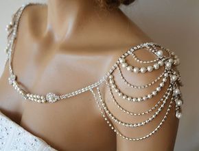 Wedding Dress Shoulder Wedding Dress Accessory Bridal by ADbrdal Wedding Dress Shoulder Wedding Dress Accessory Bridal by ADbrdal