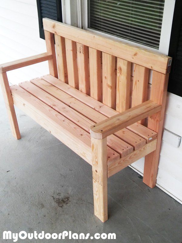 Mas garden arbors furniture swinging bench free plans MUUUUITOOOOOOOO Damnnn