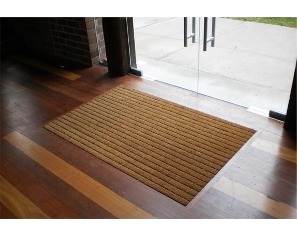 9 Best Recessed Door Mats Images On Pinterest Rugs Recessed Cocoa Mat With Wood Trim