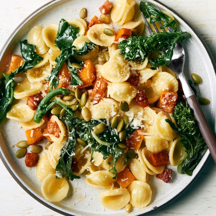 Ina Garten Shells With Broccoli Rabe And Pancetta Orecchiette with Pancetta, Pumpkin and Broccoli Rabe | Recipe | Food