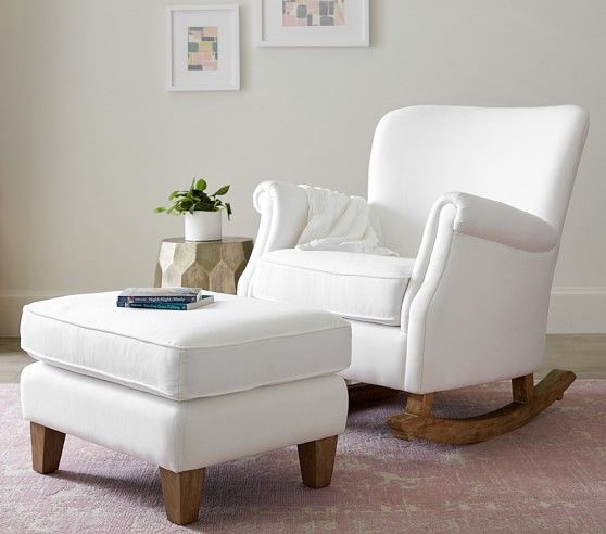 Pin On Sillas Pin On Sillas, Comfy Rocking Chair With Ottoman