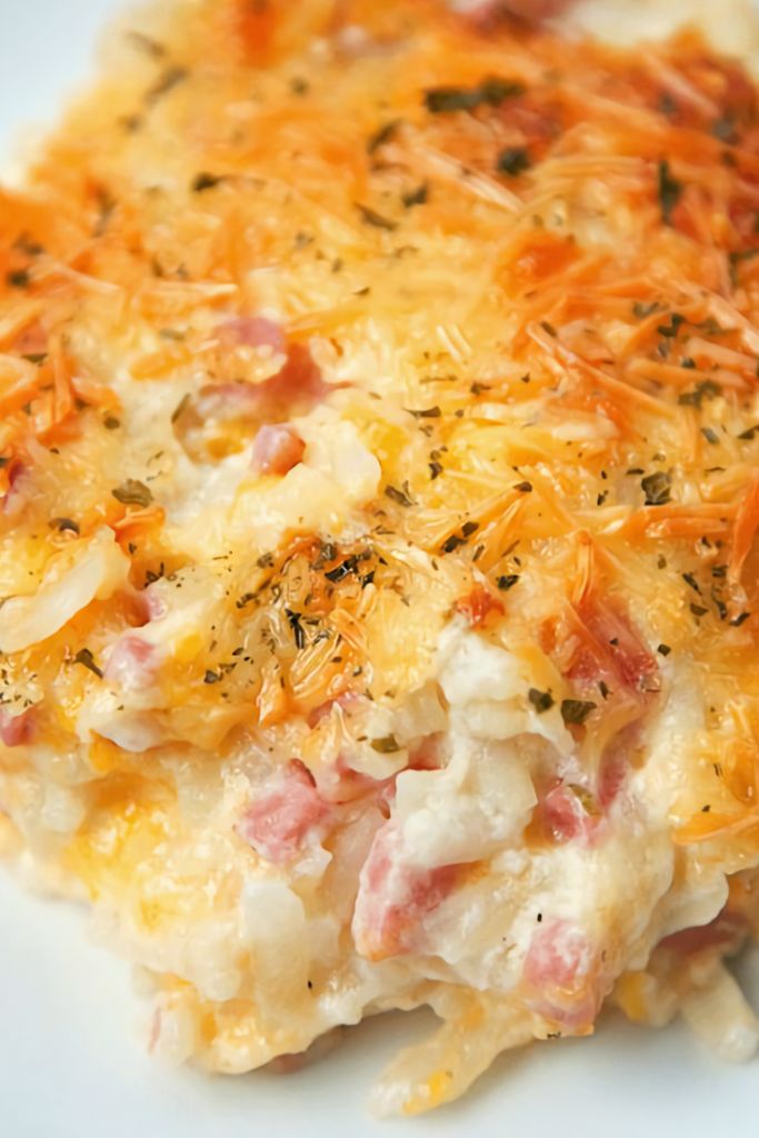 Ham And Cheese Hash Brown Casserole – Holyrecipes.co.uk